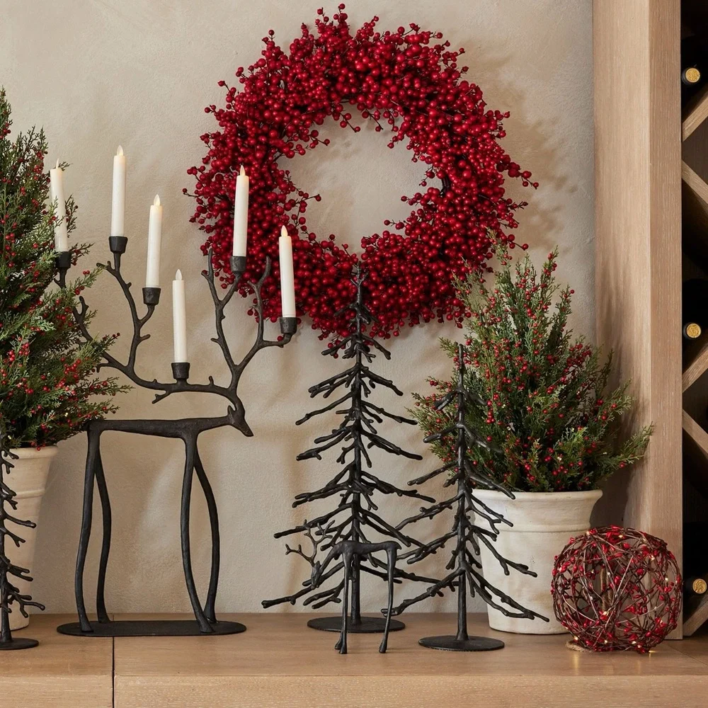Pottery Barn Sculpted tree 1/ Medium/ 14”  NiB